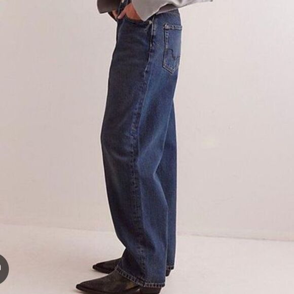 Free People We the Free Cora Slouchy Jeans - Picture 3 of 9
